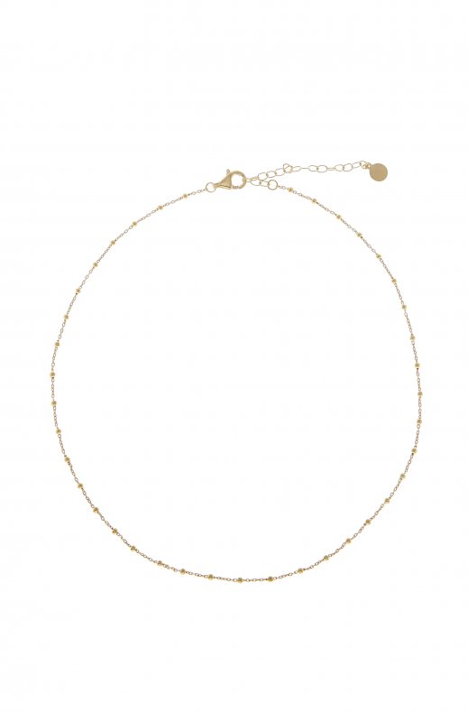 CU Jewellery - Two Beaded Necklace Gold