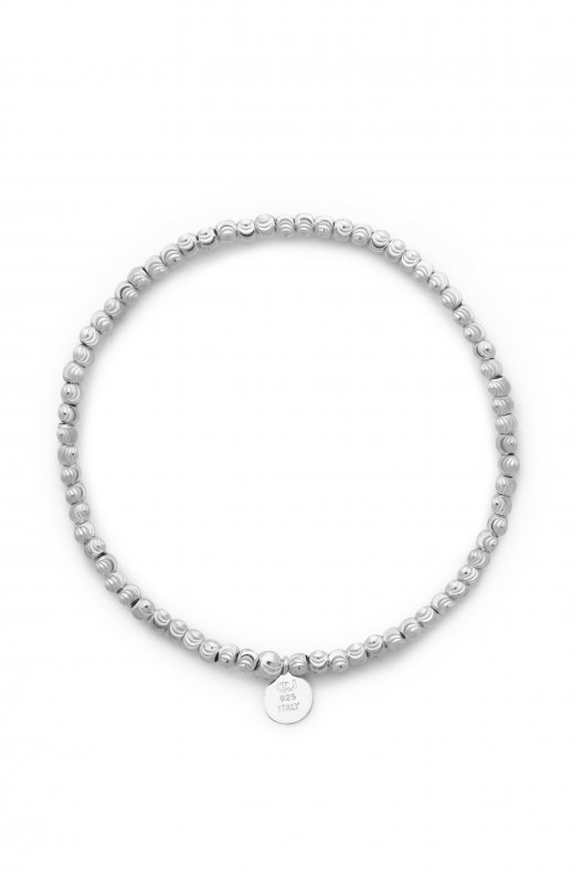 CU Jewellery - Cubic Elastic Bracelet Plain Silver