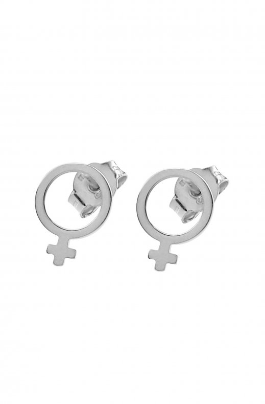 CU Jewellery -Letters Venus Ear Silver
