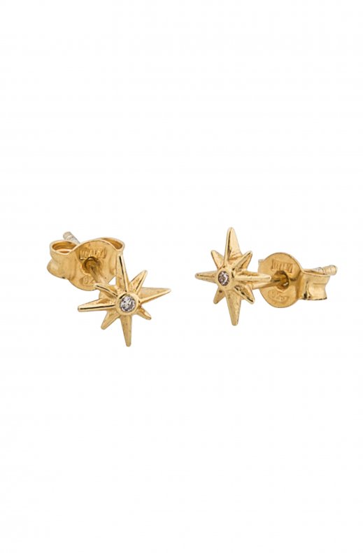CU Jewellery - One Star Small Earring Gold