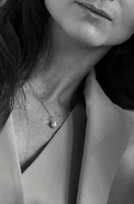 CU Jewellery - Pearl Bubble Short Necklace 40-45 Silver