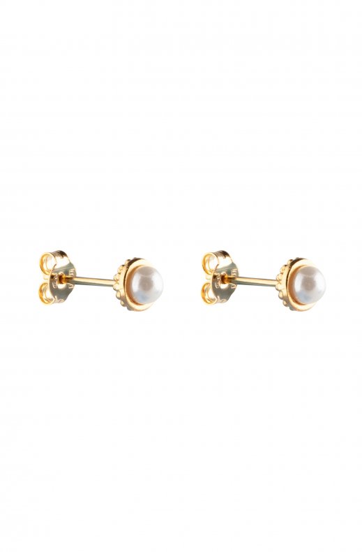 CU Jewellery - Pearl Bubble Small Stud Earring Gold