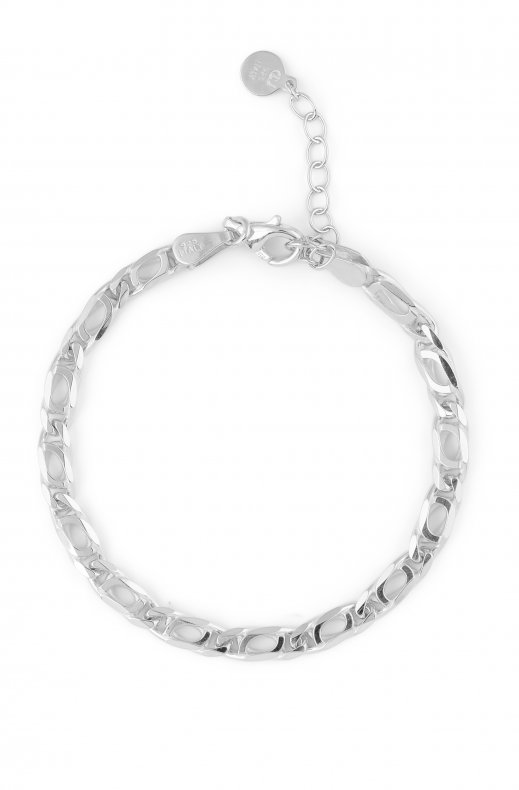 CU Jewellery - Victory Plain Bracelet 16-20 Silver
