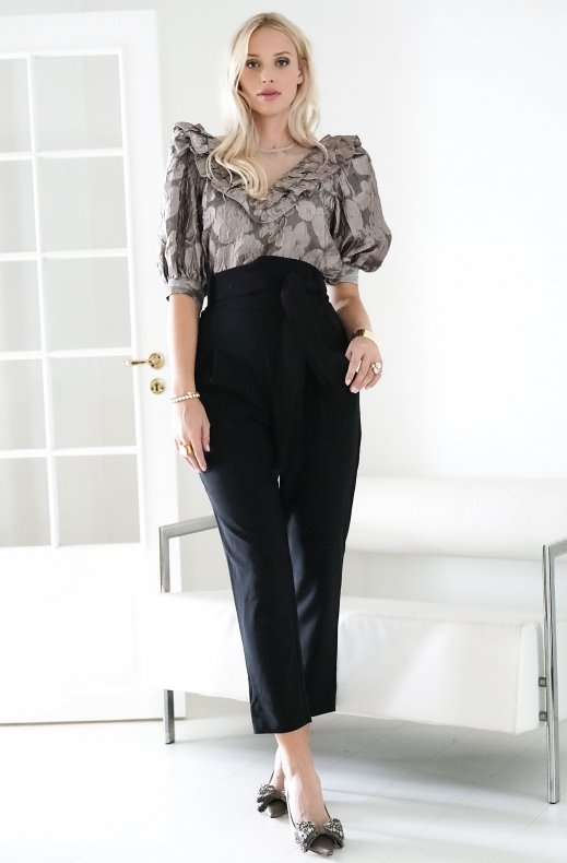 Custommade - Pinja Pant - Antracite Black