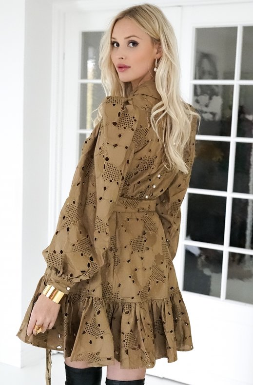 Custommade - Jasmia Dress - Ermine