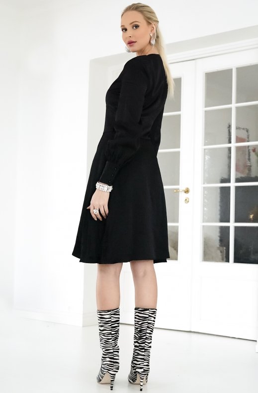 Custommade - lyria dress black