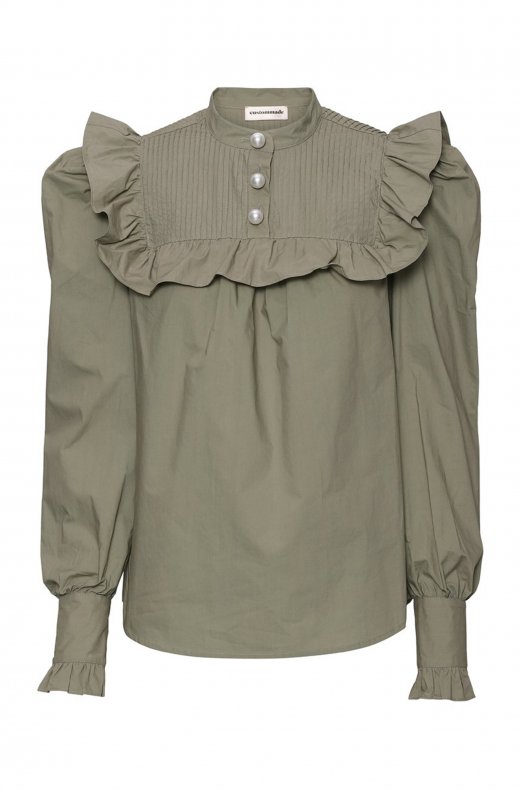 Custommade - Misella blouse green