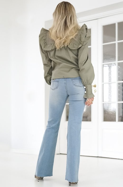 Custommade - Misella blouse green