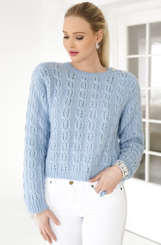 Custommade - Tola Sweater - Powder Blue