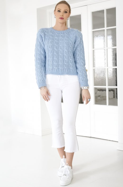 Custommade - Tola Sweater - Powder Blue