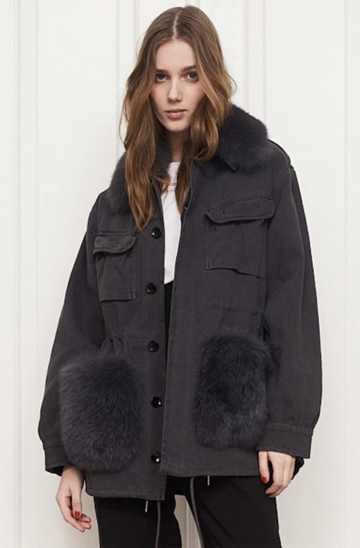 Custommade - Windie Jacket - Antracite Black