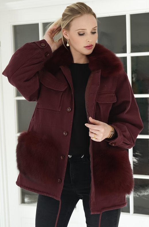 Custommade - Windie Jacket - Burgundy