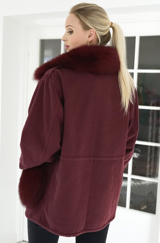 Custommade - Windie Jacket - Burgundy