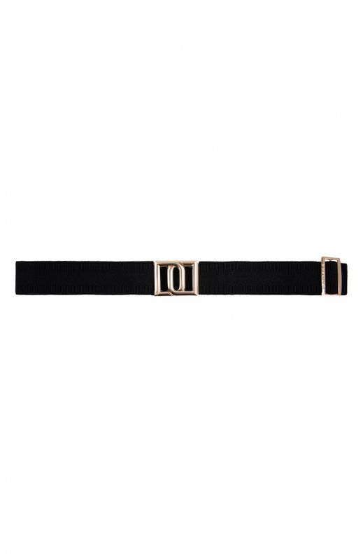 Dante 6 - Monogram Petite Belt- Raven