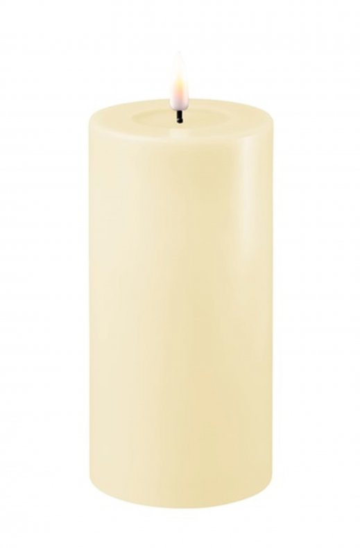 Deluxe Homeart - Led Candle 7,5x15 Cream Indoor
