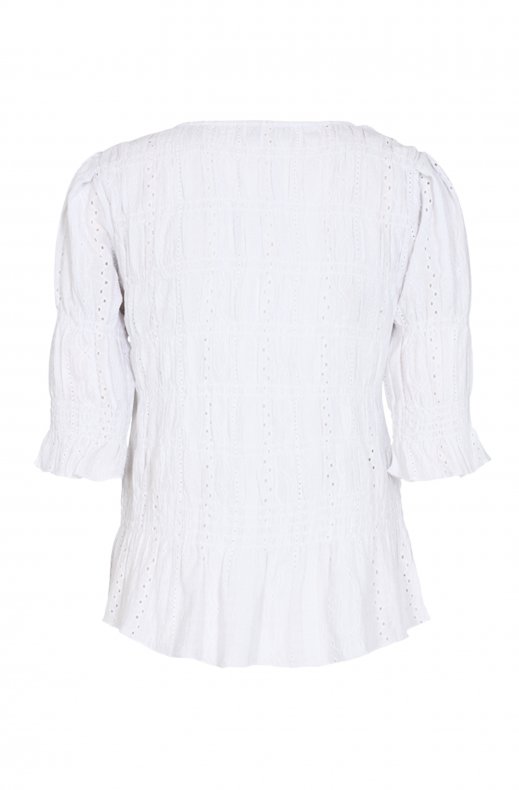 Freequent -Jelly Blouse - Brilliant White