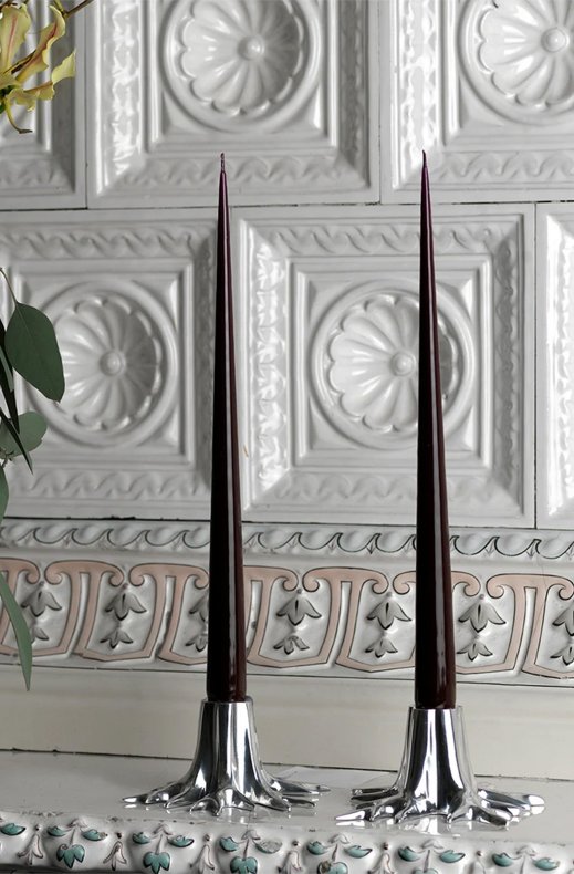 Garden Glory - Candle Holder Mini Root Silver