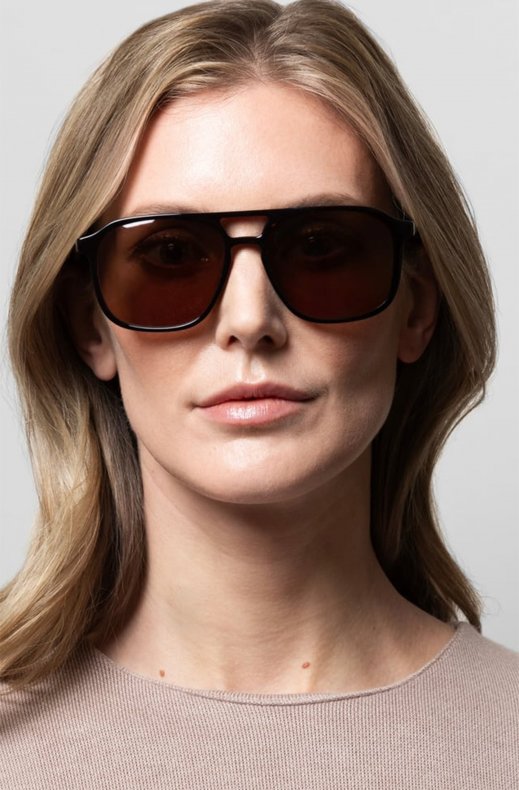 Glas - Robyn Sunglasses - Turtle Brown