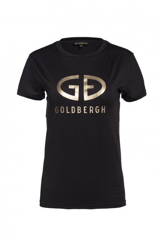 Goldbergh - Damkina Short Sleeve Tee Black Gold