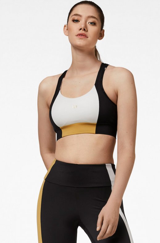 Goldbergh - Elois Bra Black White Desert