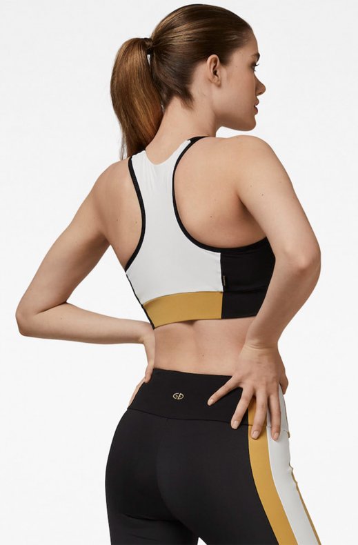 Goldbergh - Elois Bra Black White Desert