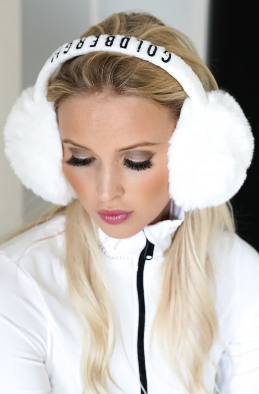 Goldbergh - Fluffy Earwarmers - White