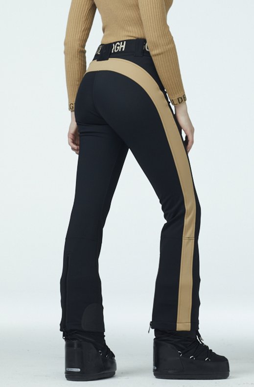Icker Sea Side Stripe Runner Pants White/Green PN-18-01