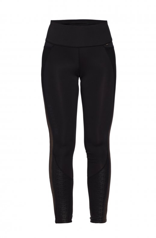 Goldbergh - Selena Leggings Black Gold