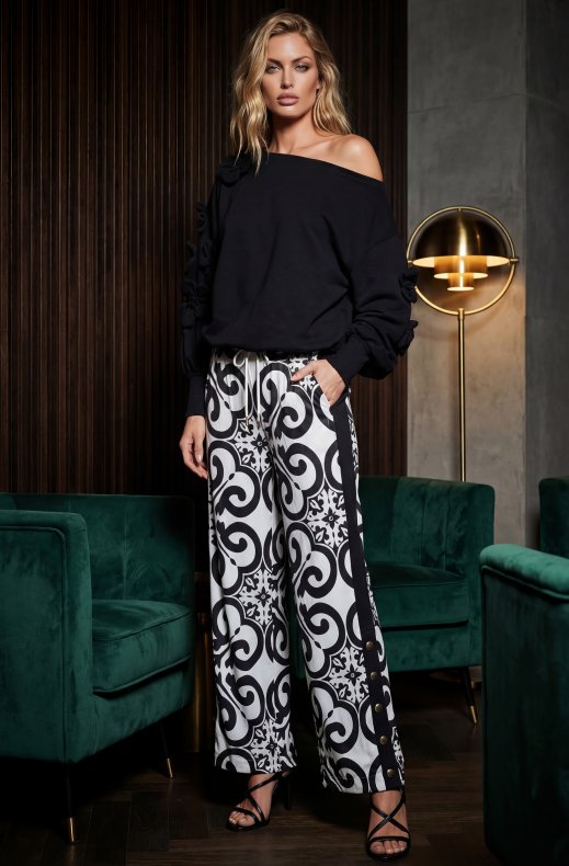 Goldbergh - Alisia Track Pants - Black/White