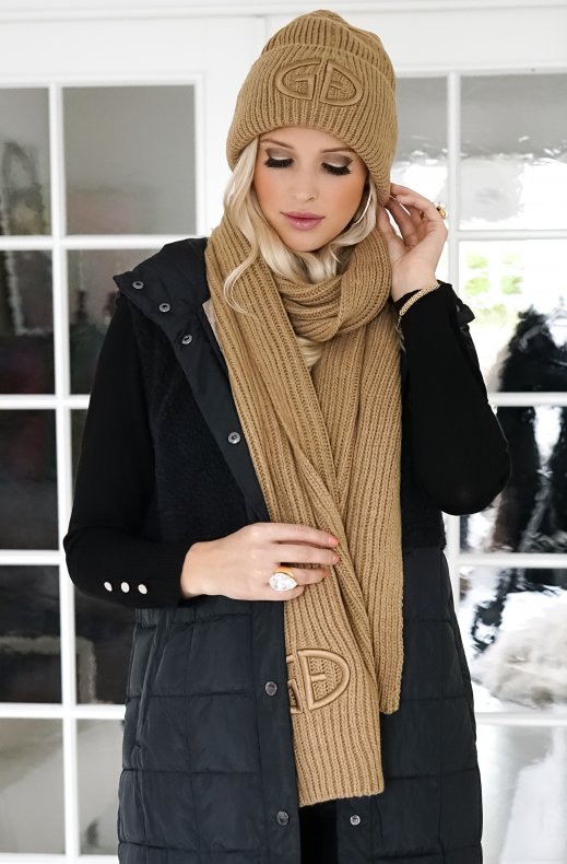 Goldbergh - Valentina Scarf - Latte