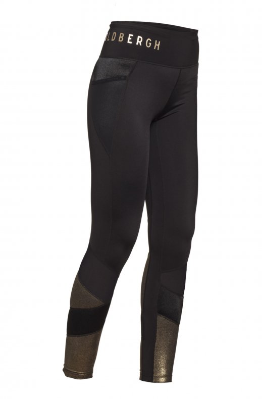 Goldbergh - Zamora Tights - Black Gold