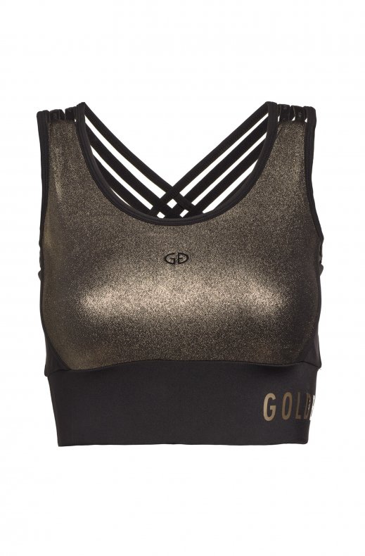 Goldbergh - Zelda Bra - Black Gold