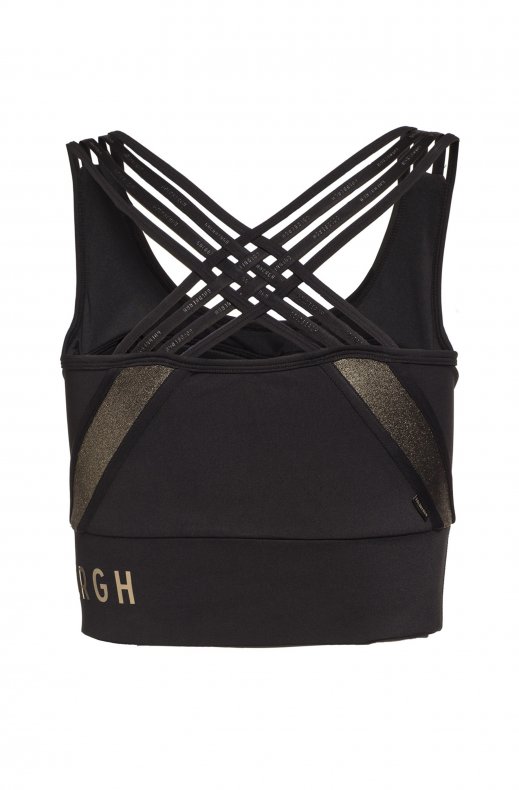 Goldbergh - Zelda Bra - Black Gold