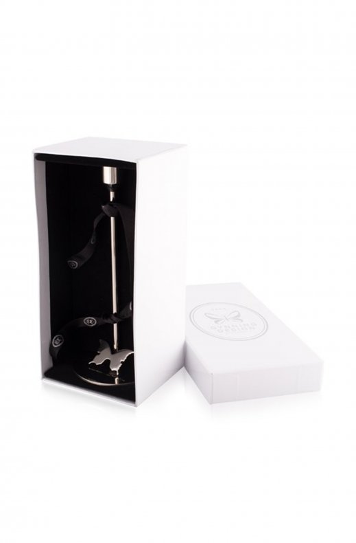 Gynning Design - Ljusstake Butterfly Rostfritt Stål 23 cm