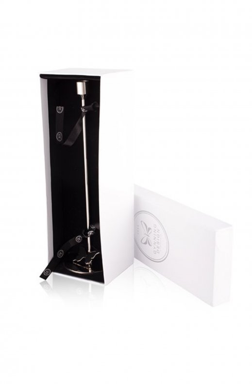 Gynning Design - Ljusstake Butterfly Rostfritt Stål 33 cm
