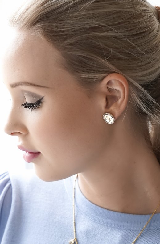 Gynning Jewelry - Sparkling Queen CG Earrings - Gold