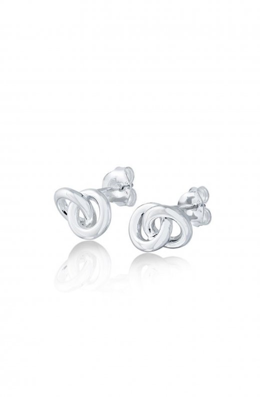 Gynning Jewelry - The Knot Earring Silver