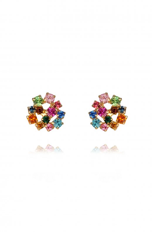 CAROLINE SVEDBOM - KASSANDRA EARRING GOLD MULTI