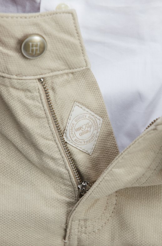 Hansen & Jacob - 5 PKT Cotton-Linen Structure - Beige 16