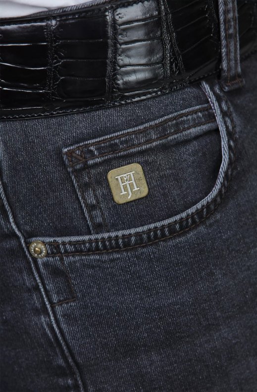 Hansen & Jacob - 5-PKT Silk Touch Grey Denim