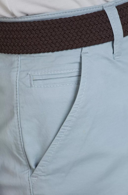 Hansen & Jacob - Classic Chino Shorts - Light Blue 42