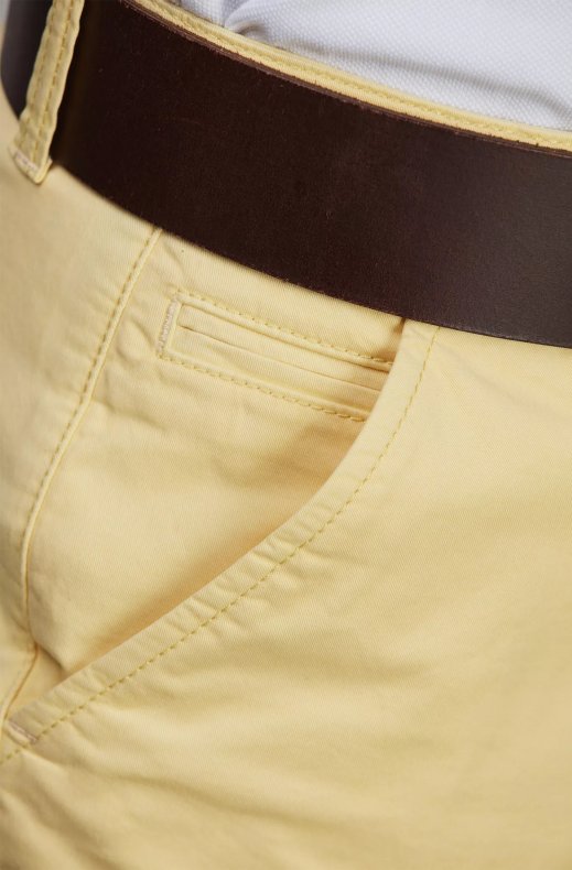 Hansen & Jacob - Classic Chino Shorts - Yellow