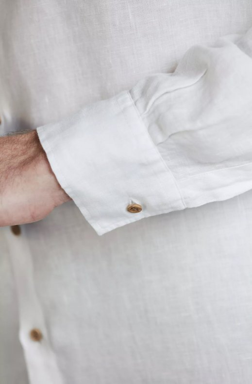 Hansen & Jacob - Classic Linen Shirt - White 10