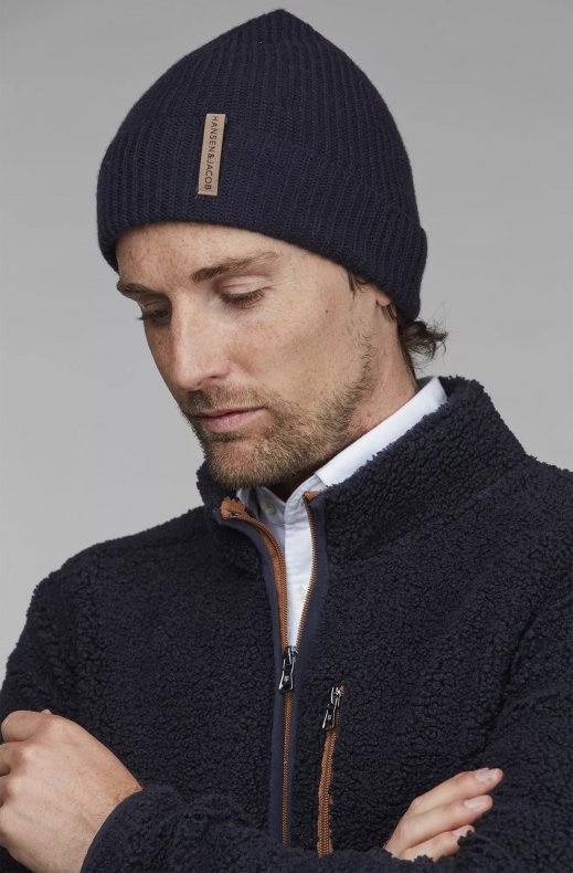Hansen & Jacob - Geelong Beanie Navy 49