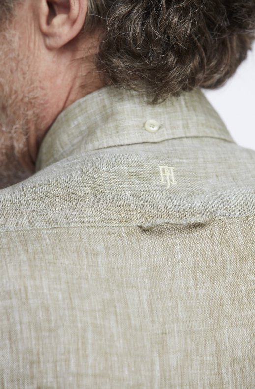 Hansen & Jacob - Linen Shirt Button Down - Green 52