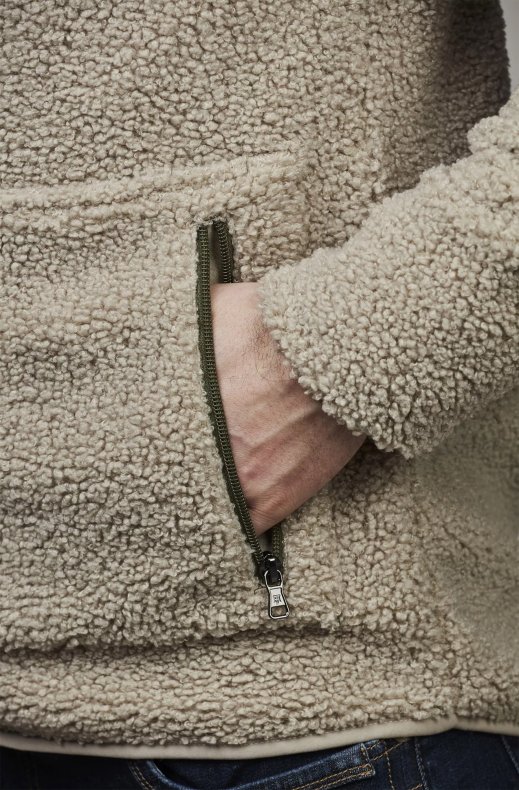 Hansen & Jacob - Pile Fleece Jacket Sand 14