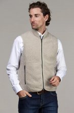 Hansen & Jacob - Pile Fleece Vest - 14 Sand