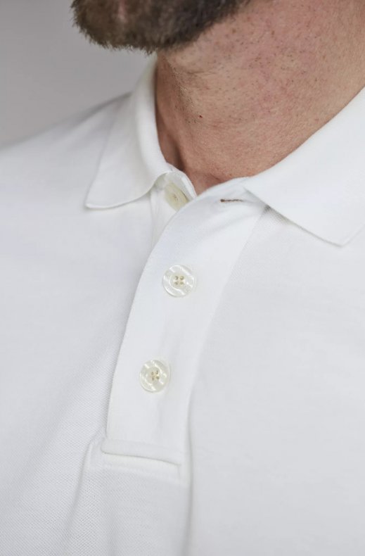 Hansen & Jacob - Rough Style Polo - White 10