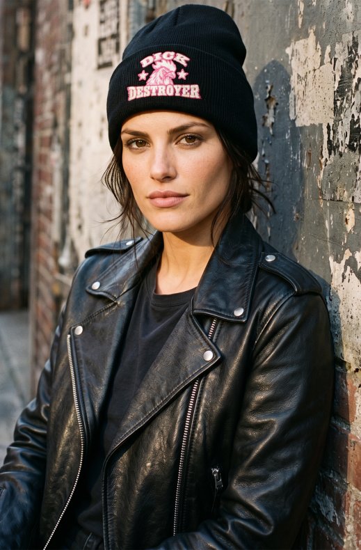 Hatitude - Dick Destroyer Beanie - Black
