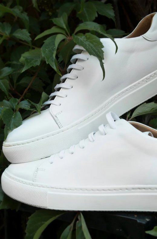 Human Scales - Mens Sneaker Henry White